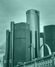 Detroit skyscrapers